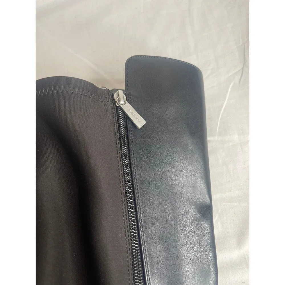Michael Kors Black Over The Knee Stretch‎ Back Riding Boots PV22E Womens 9M